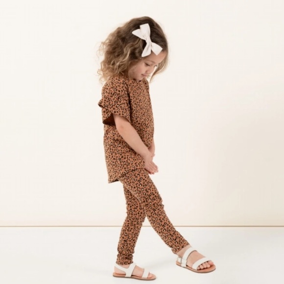 Rylee + Cru Other - Rylee + Cru Bronze Cheetah Outfit